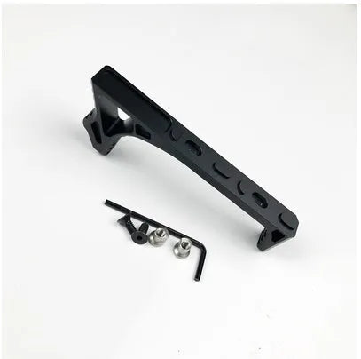 Metal hand stop for J8 J9 J10 rifles in black with KEY-MOD mounting interface