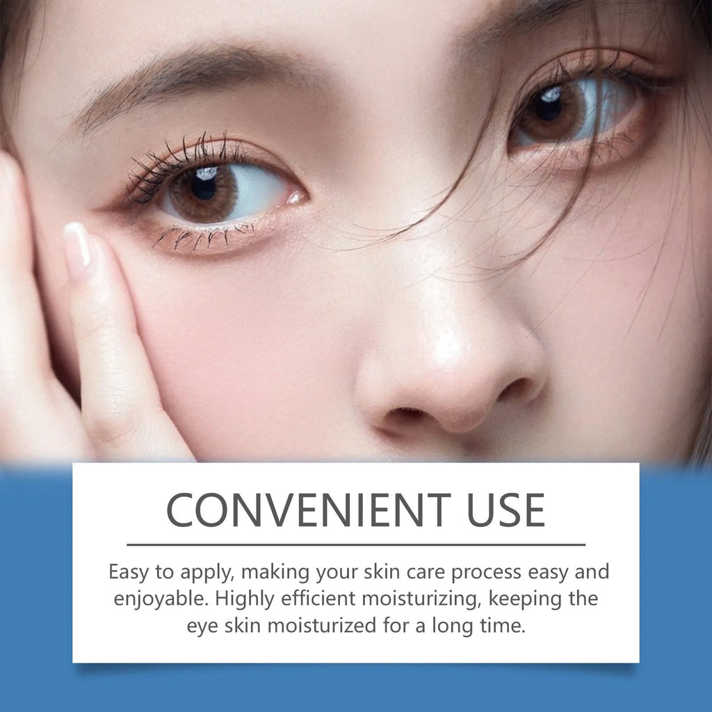 Viareline Collagen Firming Eye Cream in white jar with gold lid, 15g, for smoothing and moisturising under-eyes