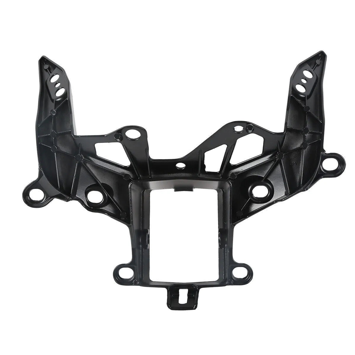 Black heavy aluminium headlight bracket for BMW S 1000RR 2009-2018