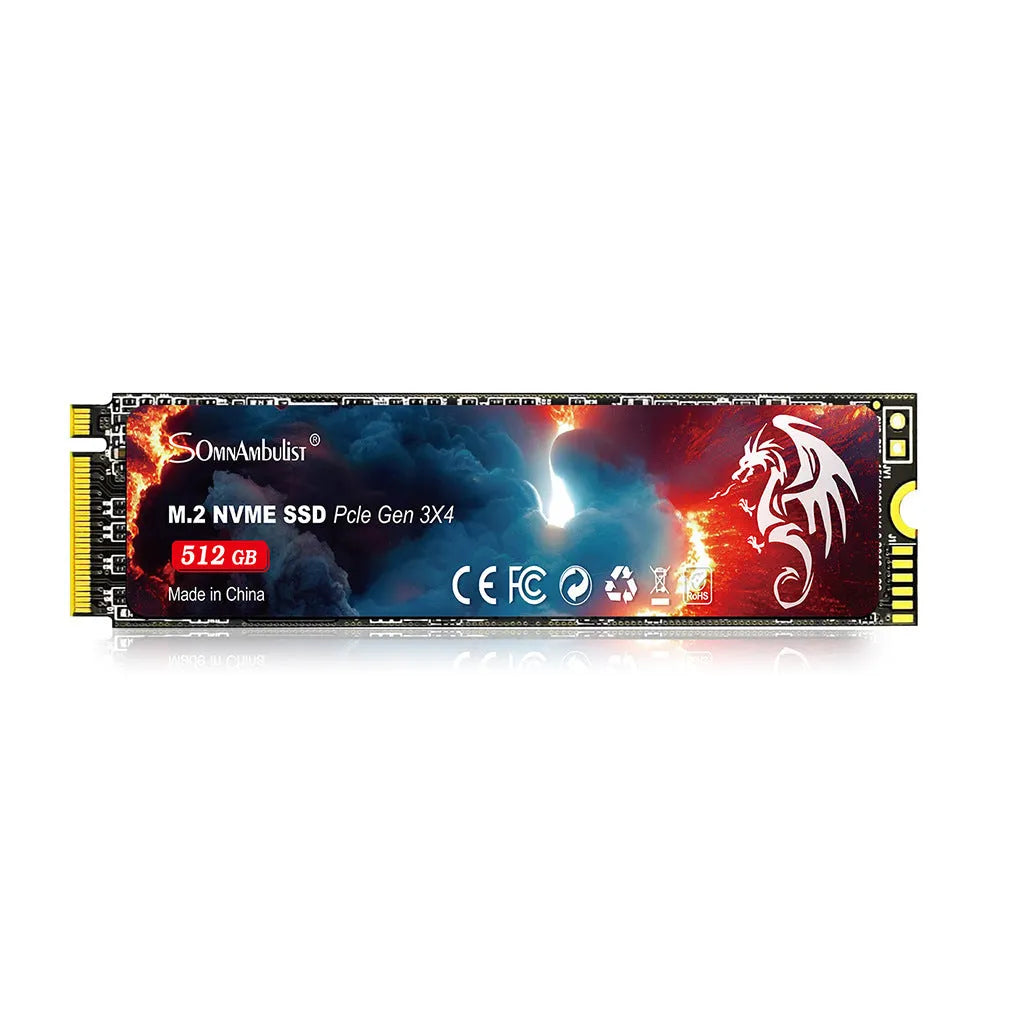 M.2 solid state drive for desktop computers with PCIe 3.0 interface and 80mm by 22mm dimensions