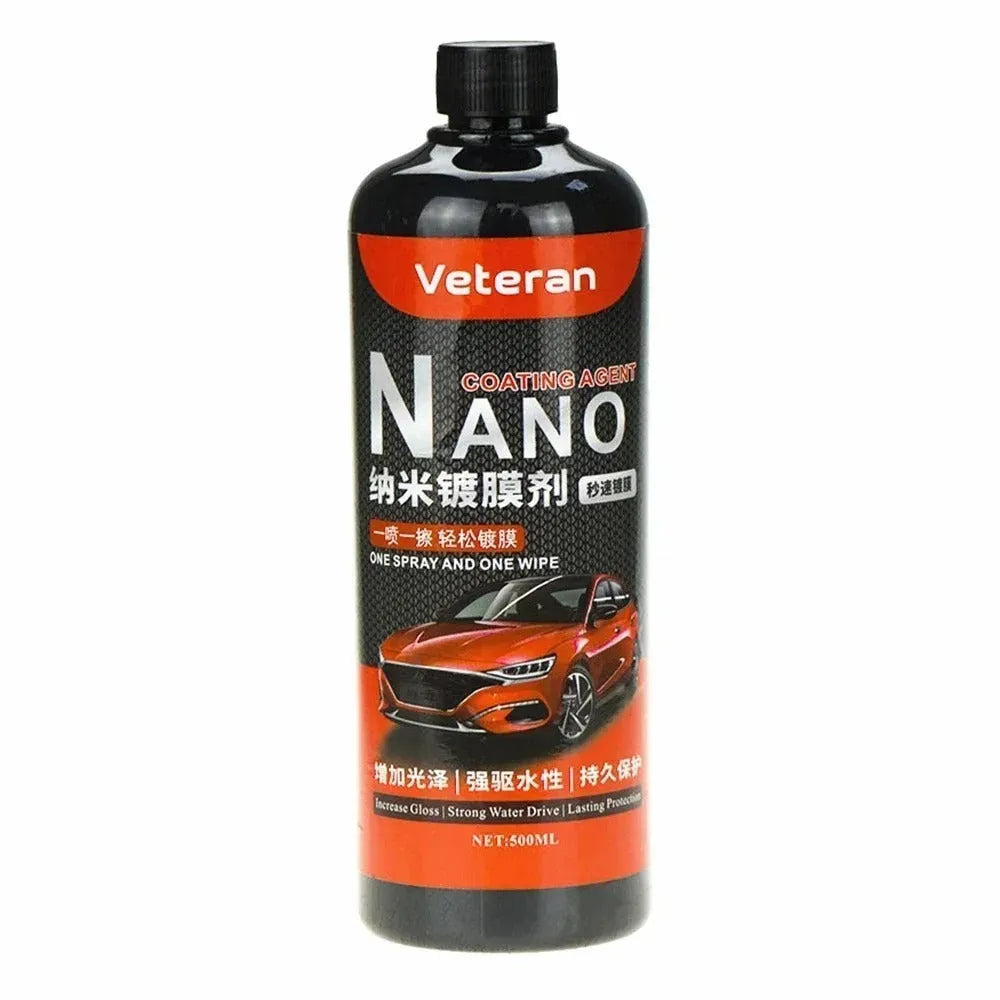 Automotive coating agent hand spray bottle 250ml or 500ml for quick polish and water repellent car paint protection