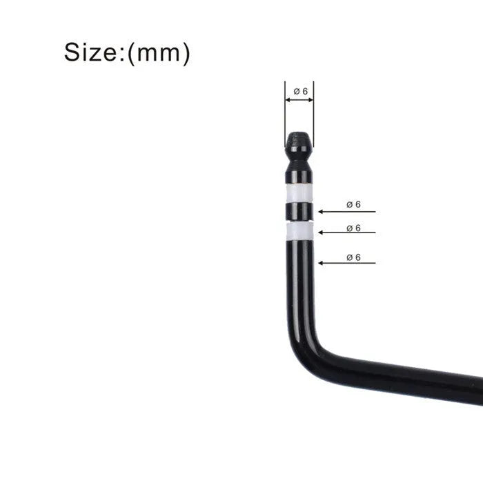 Guitar tremolo crank in metal construction with gold silver black blue colour options