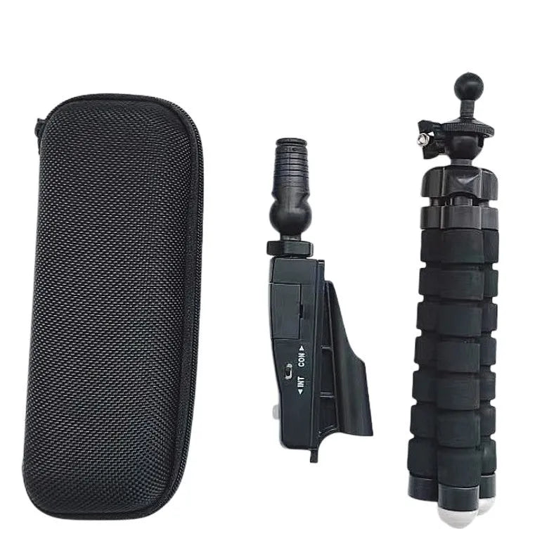 Golf putter laser aiming instrument shown in one of four available style configurations.