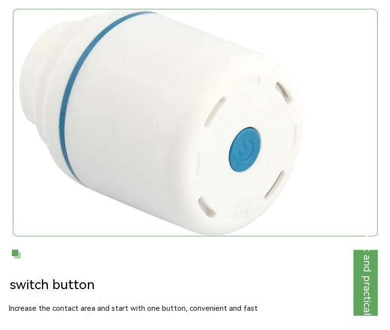 White plastic buggy bag vacuum electric suction device with 32mm nozzle for air removal