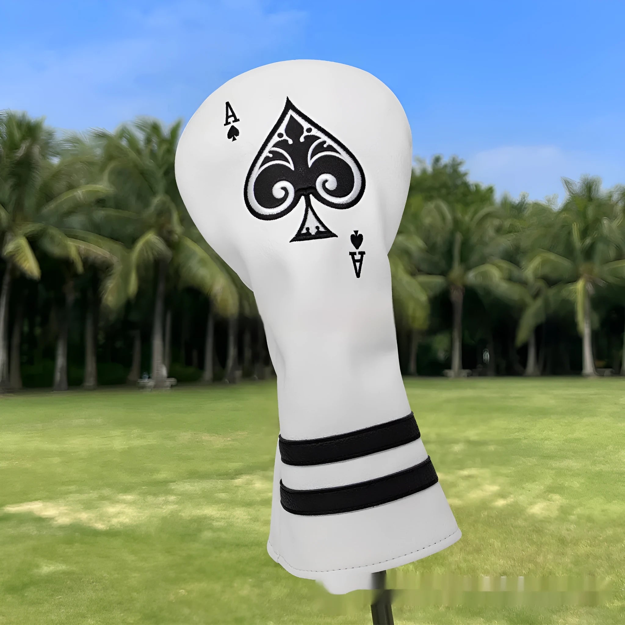 Golf putter sleeve protector in PU foam with three colour options for putter club protection