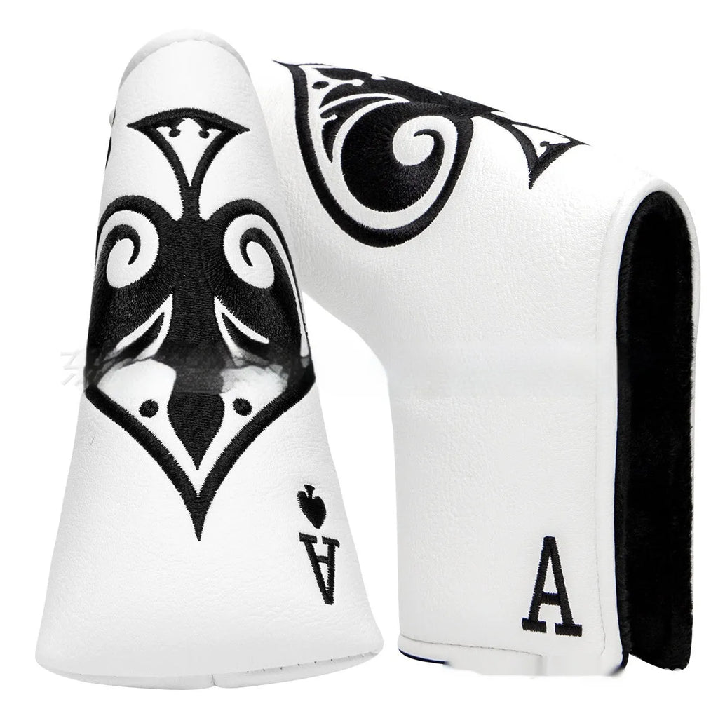 Golf putter sleeve protector in PU foam with three colour options for putter club protection