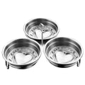 Stainless steel heart-shaped egg steamer for boiling and stewing eggs