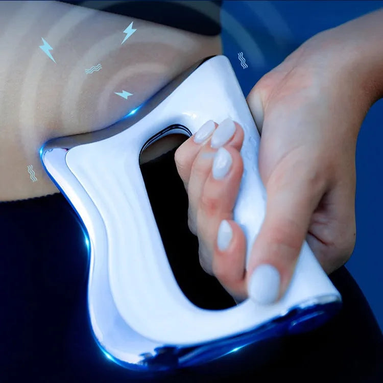 Natural resin rectangle muscle massager scraping board for full body health massage