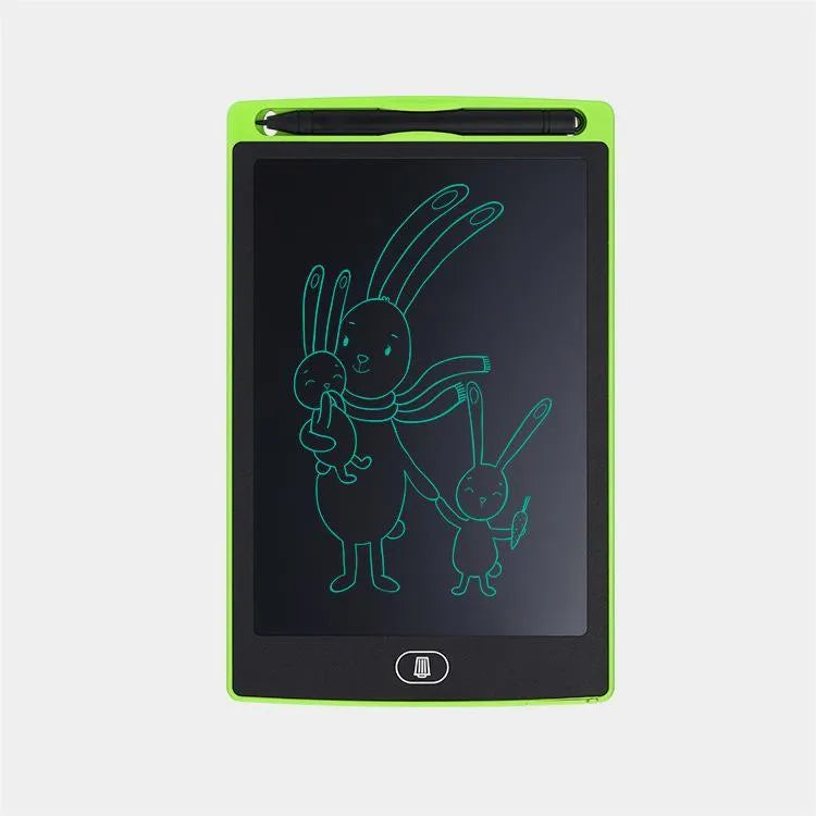 Electronic drawing board plastic LCD writing tablet for children aged 7-14 in cute style