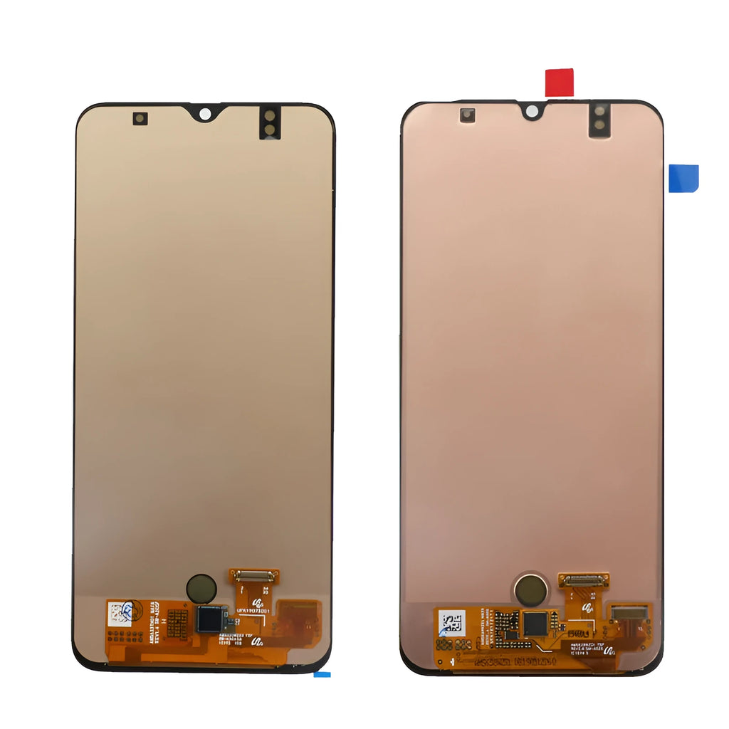 Samsung Galaxy A50 A50S black OLED incell monolithic LCD screen replacement front view