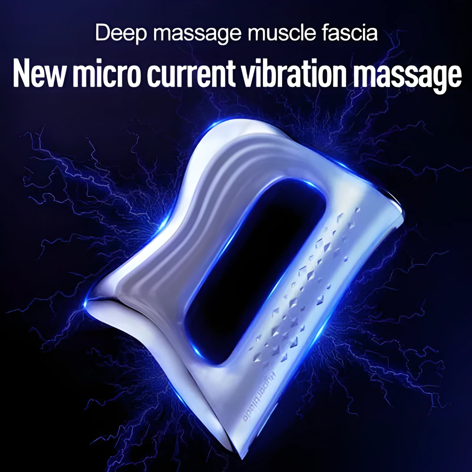 Natural resin rectangle muscle massager scraping board for full body health massage