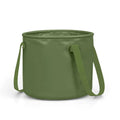 Outdoor Folding Telescopic Duct in Army Green with PVC Mesh Cloth and Polypropylene Ribbon for Ventilation and Debris Collection in 7L 13L 20L Sizes
