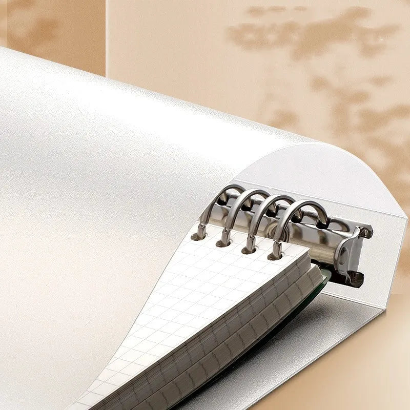 B5 hard cover loose-leaf notebook with detachable pages in 255x180mm size showing Daolin paper and colour pages