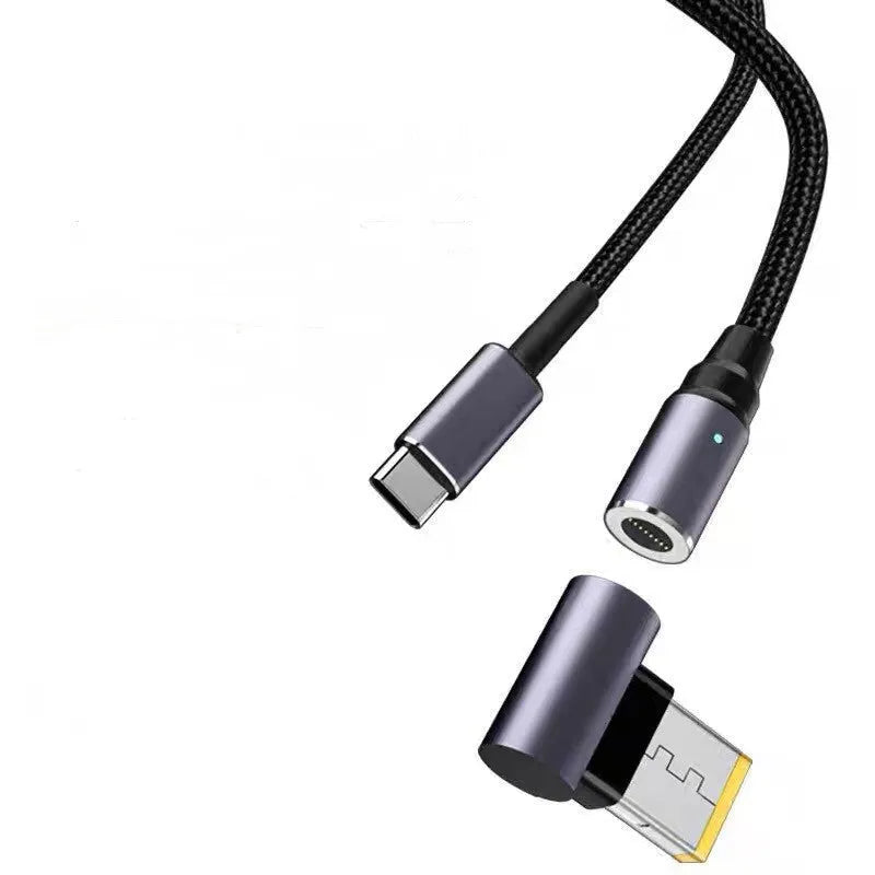 Type-C magnetic suction transfer cable 1.8m for Lenovo mobile phone with black magnetic tip