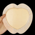 Large skin-colour silicone bedsore dressing for pressure sore prevention