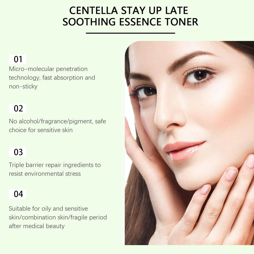 Centella Asiatica Soothing Fortyfing Lotion 120ml face essence water bottle