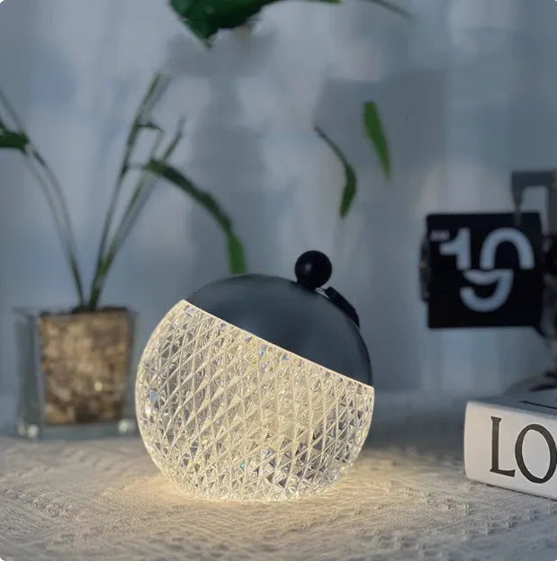 Modern dimmable desk lamp with touch control in minimalist European design