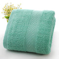 Thickened cotton blend bath towel in Apple green, suitable for beach and bathroom use