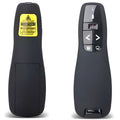 2.4G wireless laser pointer pen with USB receiver and slide control buttons, 11.2 cm length, compact presenter