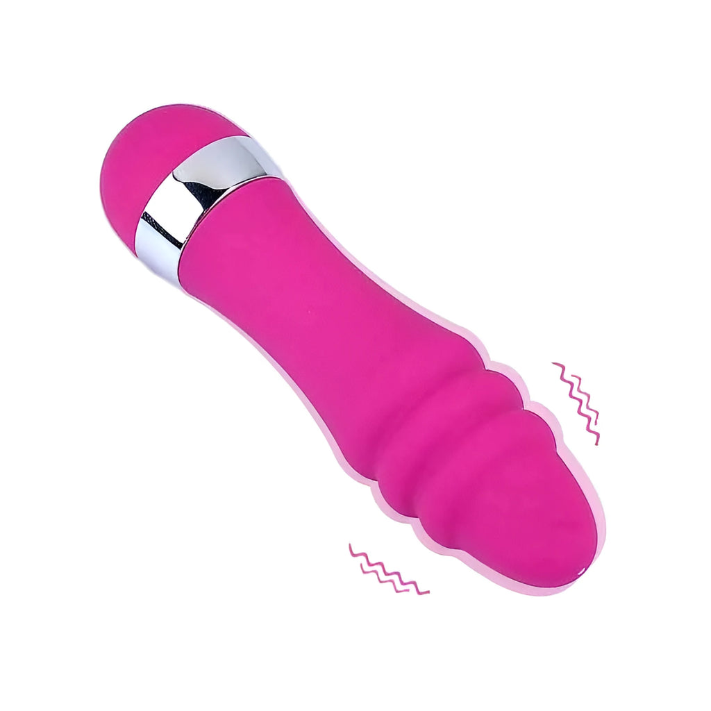 Mini realistic dildo vibrator for women with 6 styles including vaginal and anal plug options, high quality plastic construction