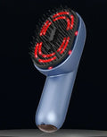 Atomized massage comb with red light therapy and three vibration speed settings for scalp care