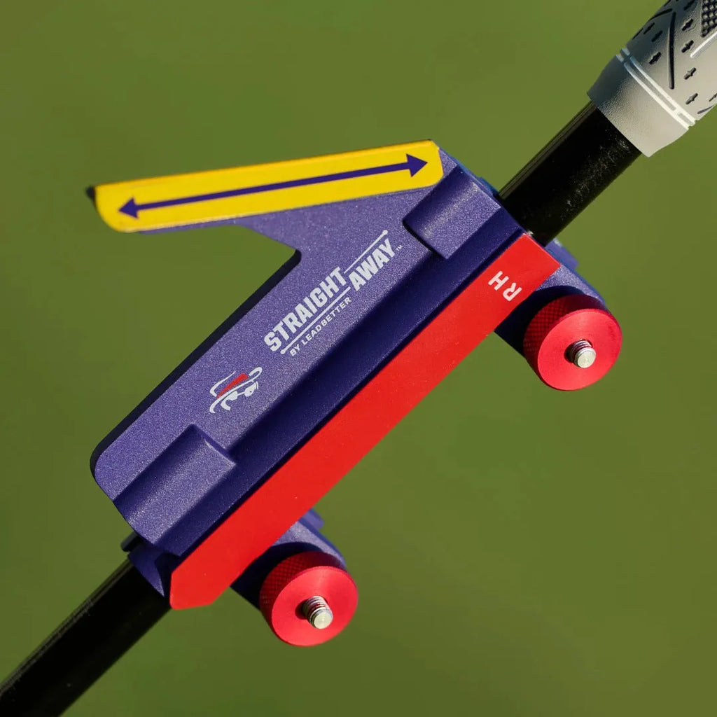 Plastic golf swing plane trainer for swing path practice