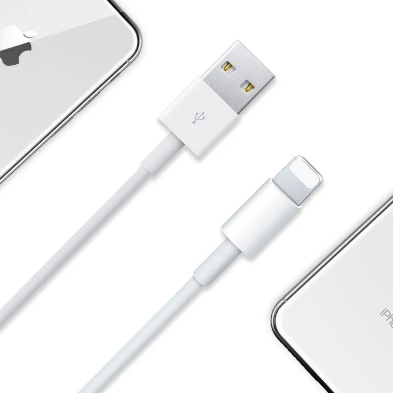 Apple Lightning charging cable 3 metres imitation original grey single head for iPhone