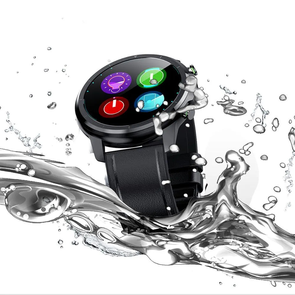 LEMFO LF26 smart bracelet with 1.3-inch screen shown in black, brown silver, and silver colour options