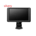 Black portable vehicle-mounted MP5 player with 7-inch LCD screen, front view