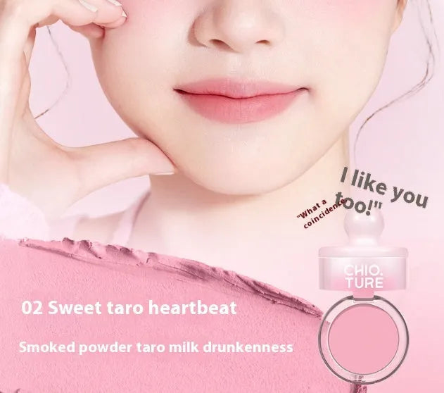 Blush mud swelling contractive colour shimmer powder compact in one of four nude shades.