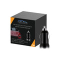 Black portable car snow melting tool with charger, 5.5x2.3 cm size