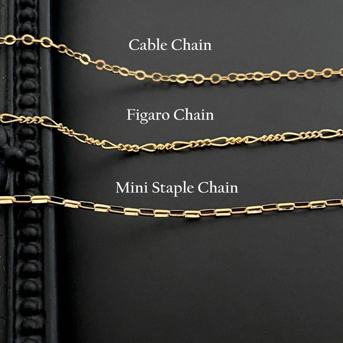 Ghost pendant necklace with stainless steel chain in three style options
