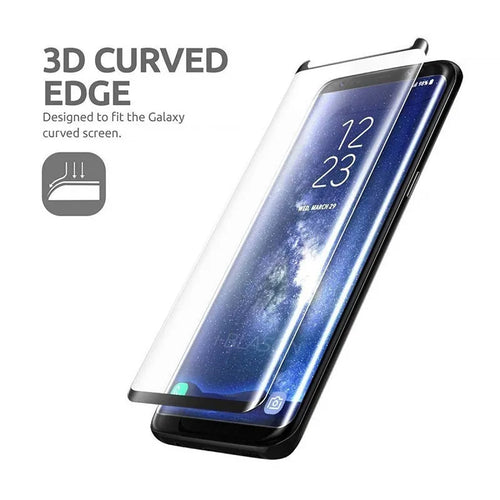 3DAllglue tempered glass screen protector front film for Samsung Galaxy S9 S8 Note 9, HD anti-fingerprint
