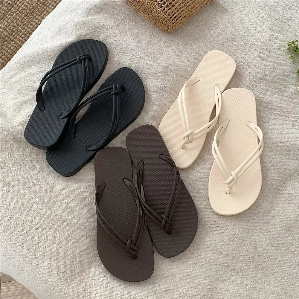 Men's casual PVC flip flops with toe covering and non-slip sole in multiple colour options.