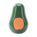 Pet grooming spray comb with rotating massage head in avocado green colour option