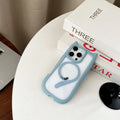 Transparent acrylic TPU phone case with magnetic suction for iPhone 17 in multiple colours