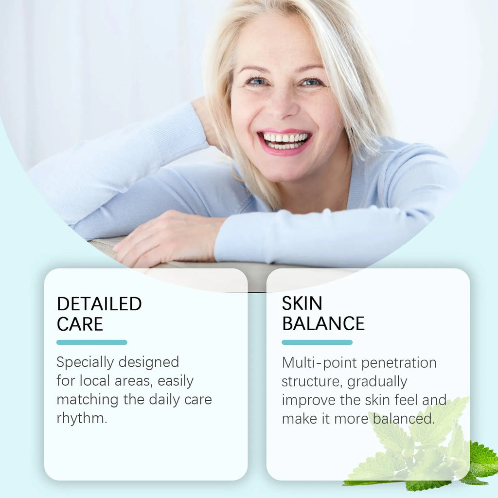 Box of 4 body nursing adhesive firming skin patches with acetyl hexapeptide-8 and mint leaf ingredients