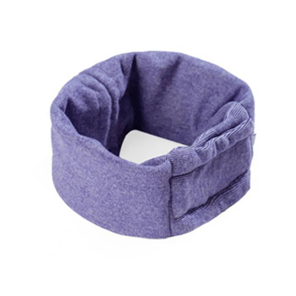Dog calming hoodie head cover in polyester fabric for noise reduction and multi-purpose use