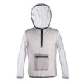 Rayman Jungle Run breathable insect-proof jacket in smoky gray for outdoor mountain climbing and wild fishing