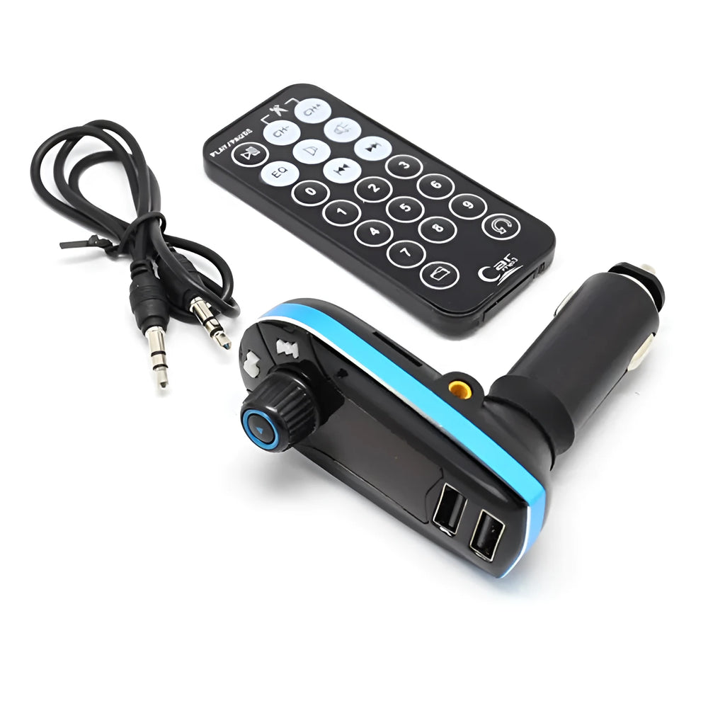 BT618C vehicle Bluetooth MP3 player and FM transmitter unit with LCD screen