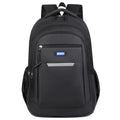 New casual men's backpack in Oxford cloth, breathable design, gray colour, front view