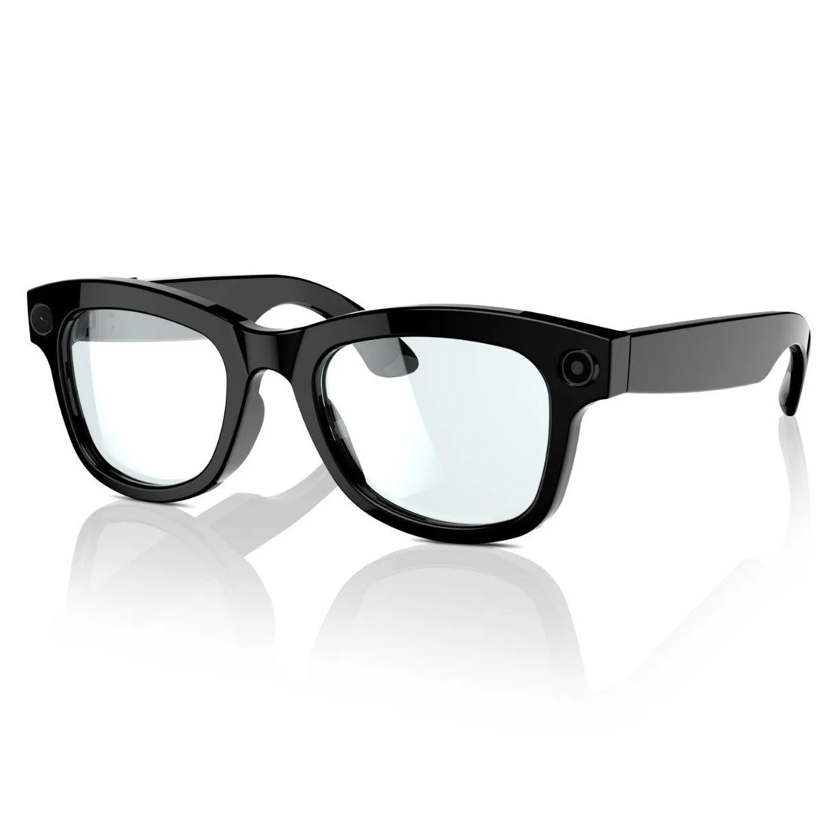 M01 AI translation video glasses with HD camera in head-mounted design for real-time language translation