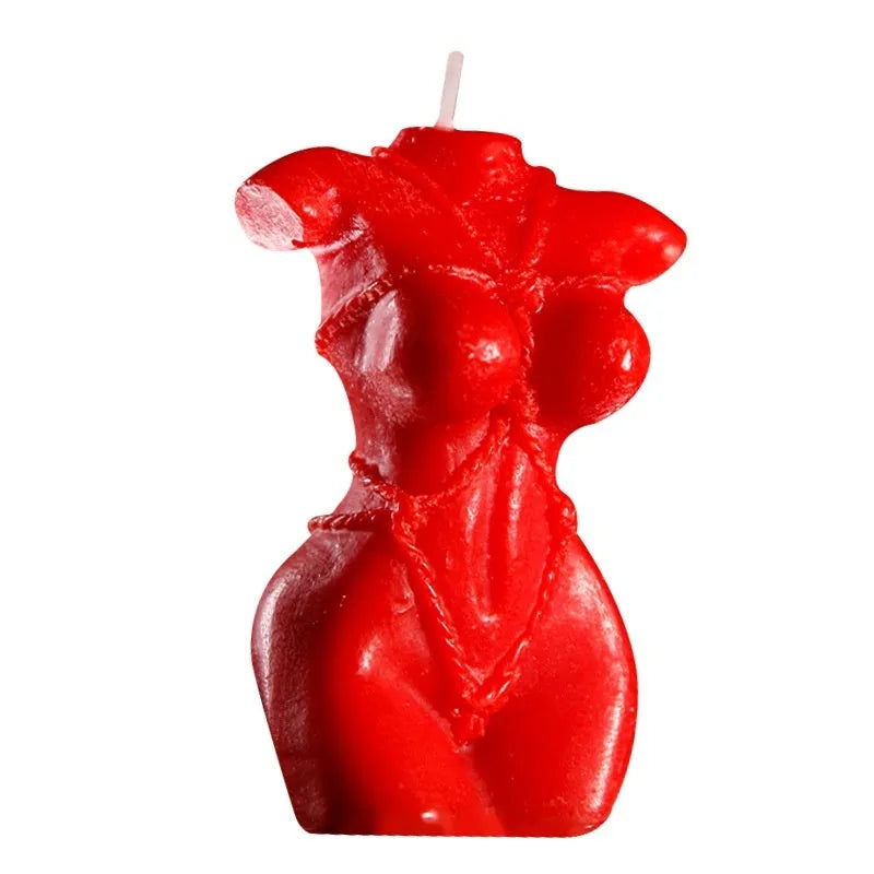 9i Smsexy Props Fragrance Smoked Low Temperature Candles in Lilac Purple, Rose Red, and Spring Pink colours.