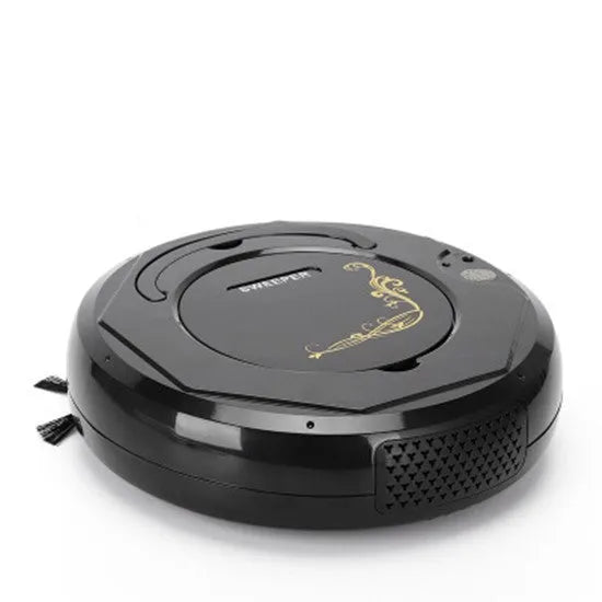 Lazy Smart floor sweeping robot vacuum cleaner in blue, black, or white colours