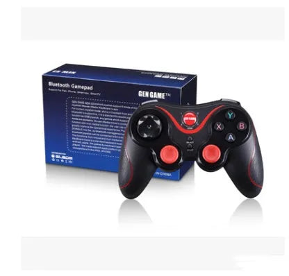 X3 Bluetooth wireless game controller for Android phones with optional mobile phone clip attachment