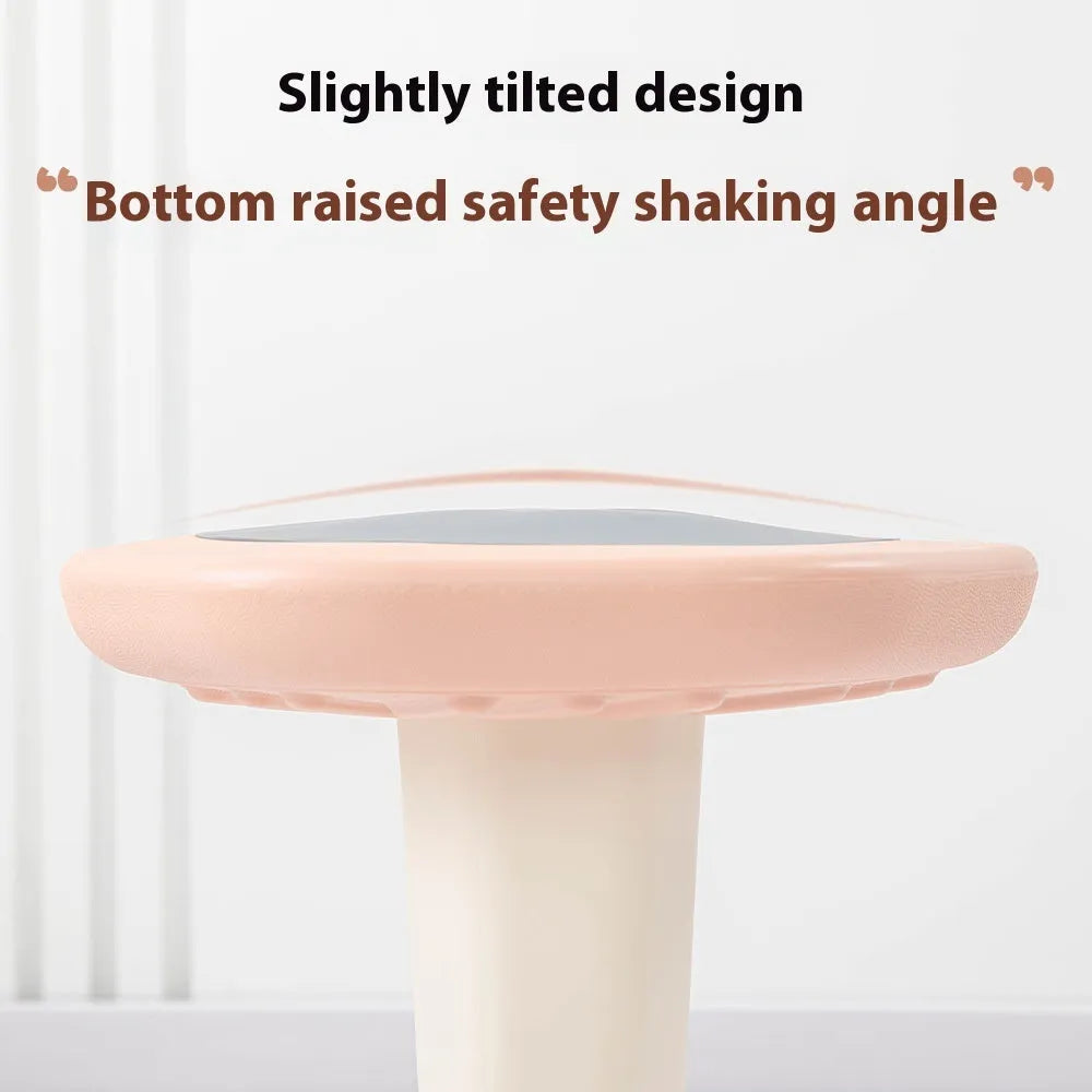 Balance Children's Multi-action Correction Rocking Stool in plastic, available in several bright colours for active seating