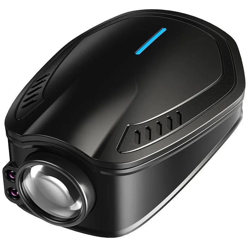 Bright Black F2 car atmosphere light laser projector with ABS housing for general fit vehicles.