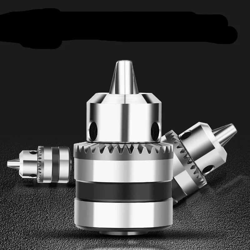 Angle grinder conversion chuck for 100mm model with drill bit and key
