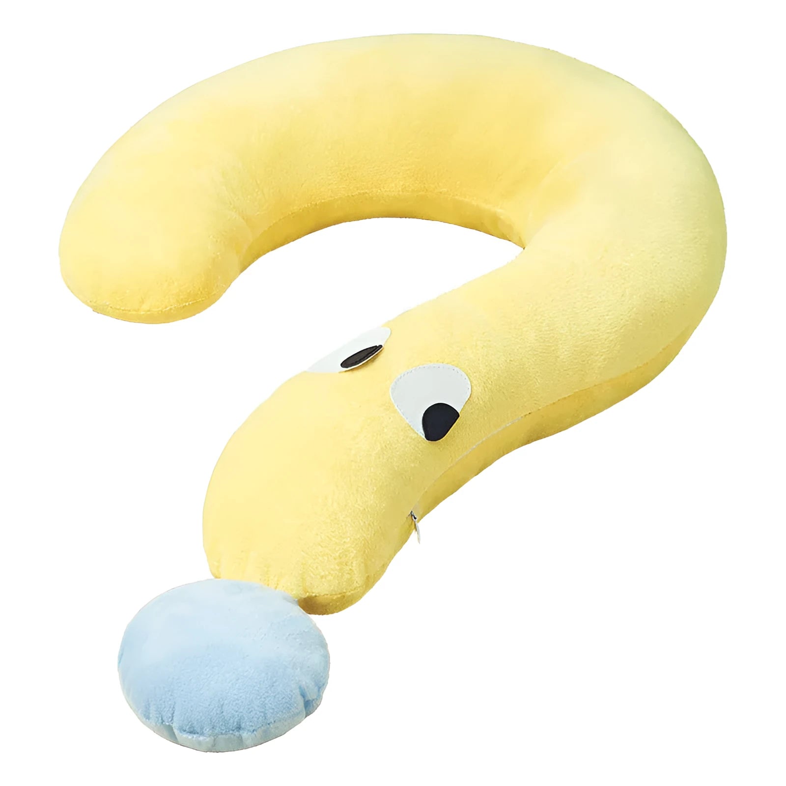 Blue or yellow rectangular pet pillow measuring 62cm by 39cm for dogs and cats