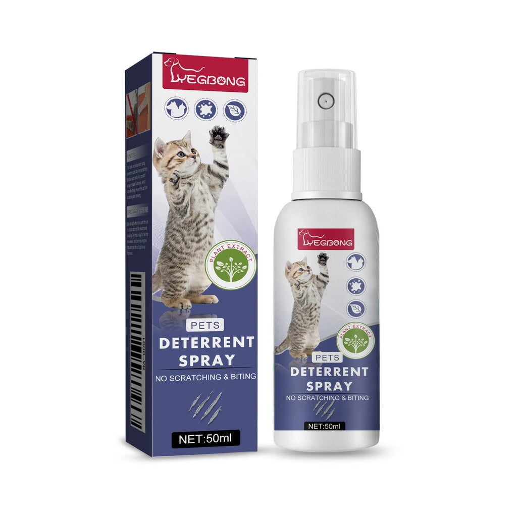50ml boxed pet anti-scratch training spray for dogs and cats deterring scratching on door and sofa